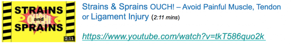 Strains Sprains